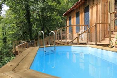 Chalet Jardin Saint-Antonin-Noble-Val