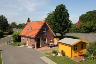 Ferienhaus Terrasse/Balkon Hollern