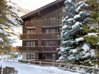 Ferienwohnung Terrasse/Balkon Zermatt