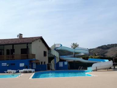 Mobil-home Piscine Pélussin