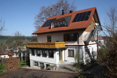 Ferienhaus Balkon Weiler-Simmerberg