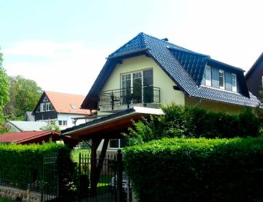 Ferienhaus Kamin Fleesensee