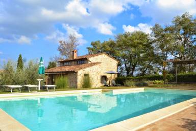 Feriehus Terrasse/altan San Gimignano