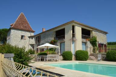 House Pool Saint-Vincent-de-Lamontjoie