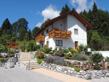 Ferienwohnung Terrasse/Balkon Weißensee