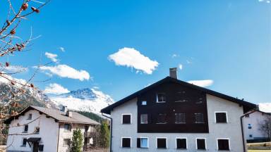 Ferienwohnung Küche Sankt Moritz