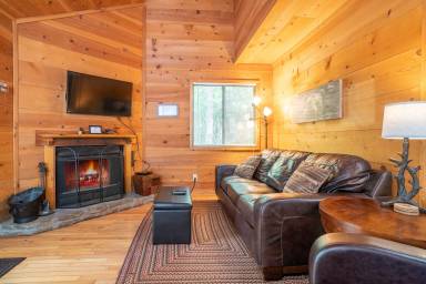 Cabin Fireplace Helen