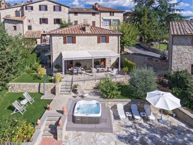 Villa Air conditioning Gaiole in Chianti