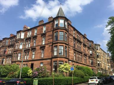 Ferielejlighed Køkken Glasgow