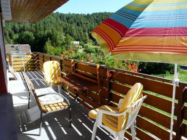 Ferienwohnung Terrasse/Balkon Behringersmühle
