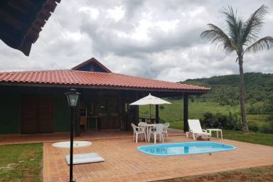 Chalet Fireplace Jardim Santa Clara