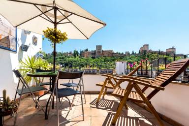 Ferienwohnung Terrasse/Balkon Granada