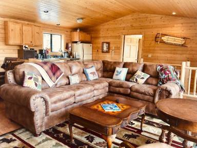 Cabin Fireplace Alma