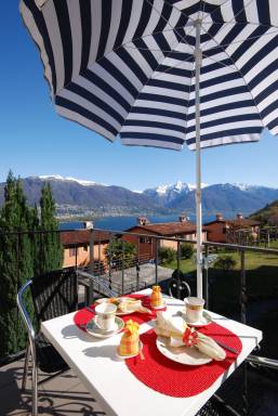 Ferienwohnung Terrasse/Balkon Ronco sopra Ascona