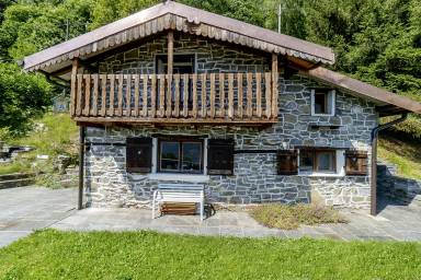 Ferienhaus Garten Ascona