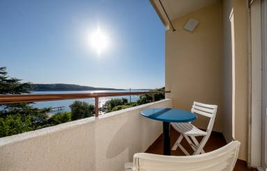 Ferienwohnung Terrasse/Balkon Rab Insel