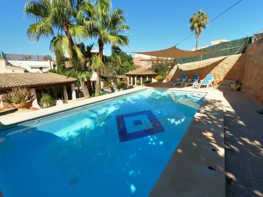 Ferienhaus Garten El Arenal Stadt