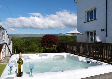 House Balcony Machynlleth