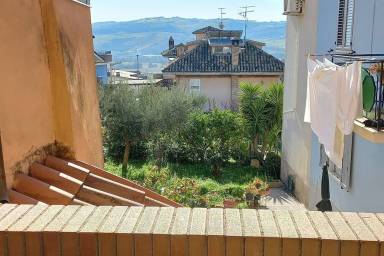 House Balcony Ascoli Piceno