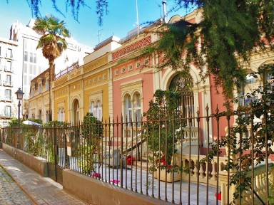 Ferienhaus Garten L'Hospitalet de Llobregat