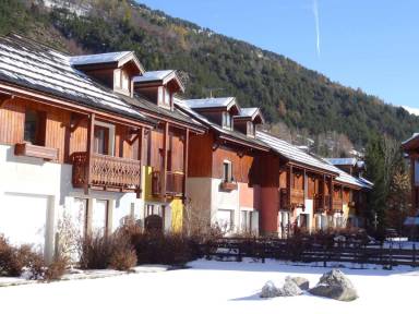 Chalet Terrasse / balcon Serre Chevalier