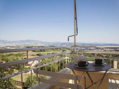 Apartment Balcony Civitella Marittima