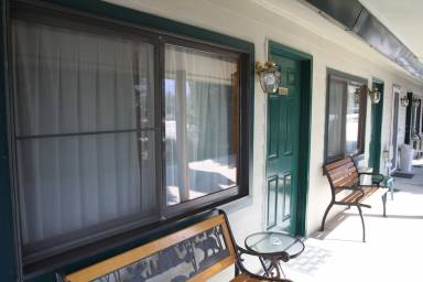 Motel Yard Trout Creek