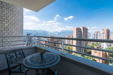 Lägenhet Balkong Medellín