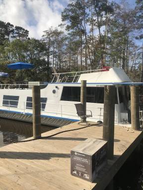 Boat Sam Houston Jones State Park