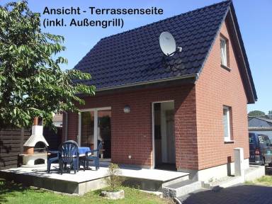 Ferienhaus Terrasse/Balkon Wismar